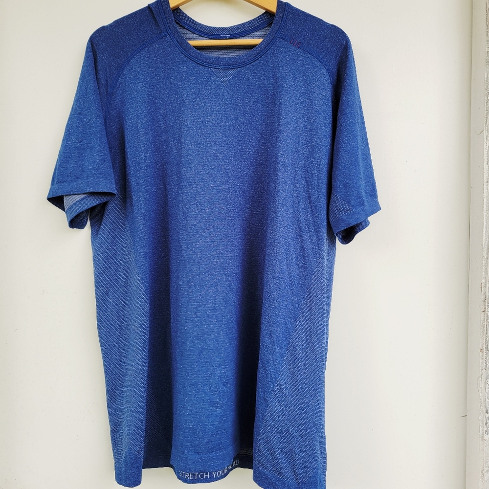 Lululemon Metal Vent Tech Short Sleeve Dark Cobalt Size XL